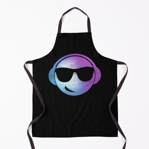 Item preview, DJ Smiley with headphones designed and sold by infleims.