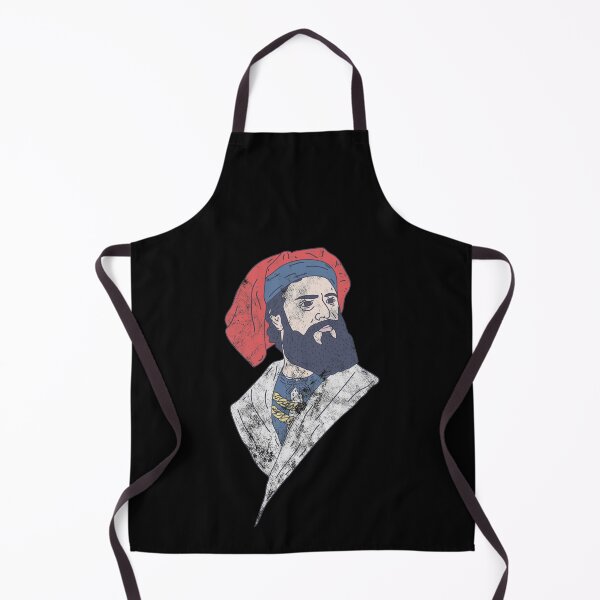 Item preview, Distressed Marco Polo - Mosaic Graphic - Famous Trader designed and sold by DeWinnes.