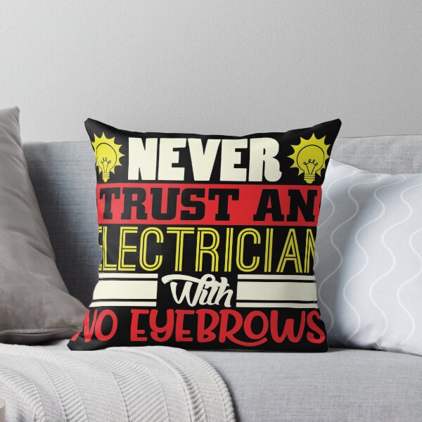 Item preview, Funny Electricians shirt eyebrows designed and sold by Grinover.