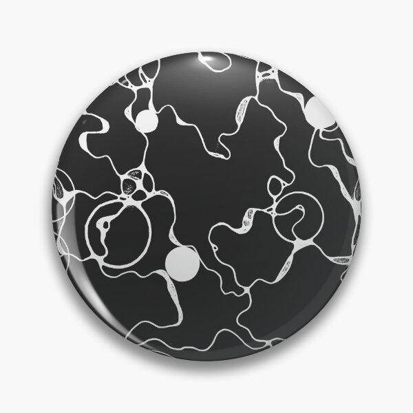 Item preview, Mystical Night black and white abstract pattern designed and sold by colouroz.
