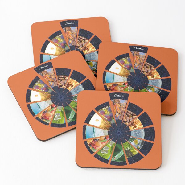 Item preview, Wheel of Seasons - Autumn - October (French) designed and sold by Joie-et-Poesie.