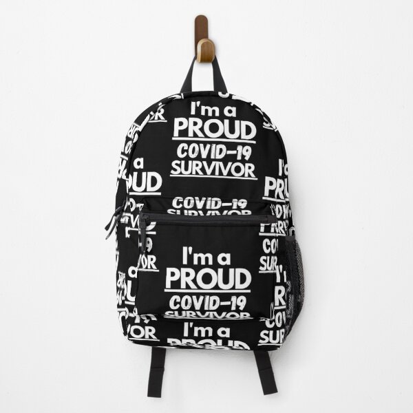 Item preview, I'm a proud covid-19 survivor designed and sold by The Sober Art.
