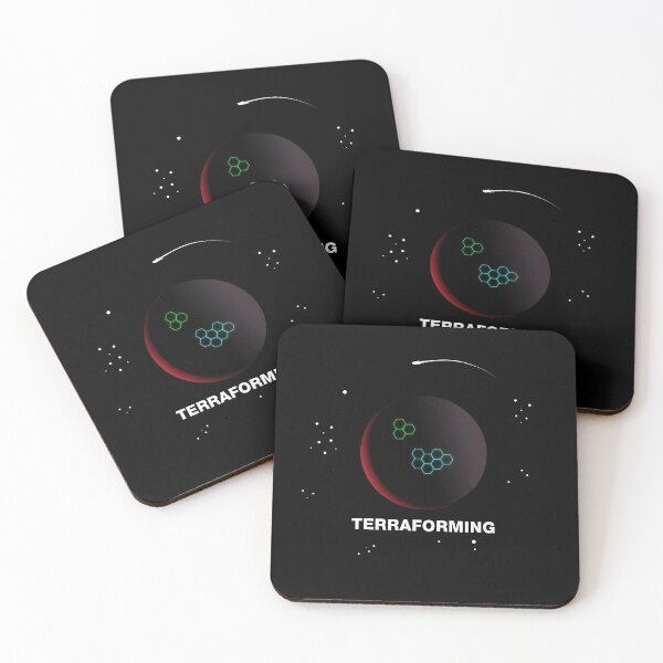 Item preview, Terraforming Mars Boardgame Minimalistic Design designed and sold by Buba Boardgames.