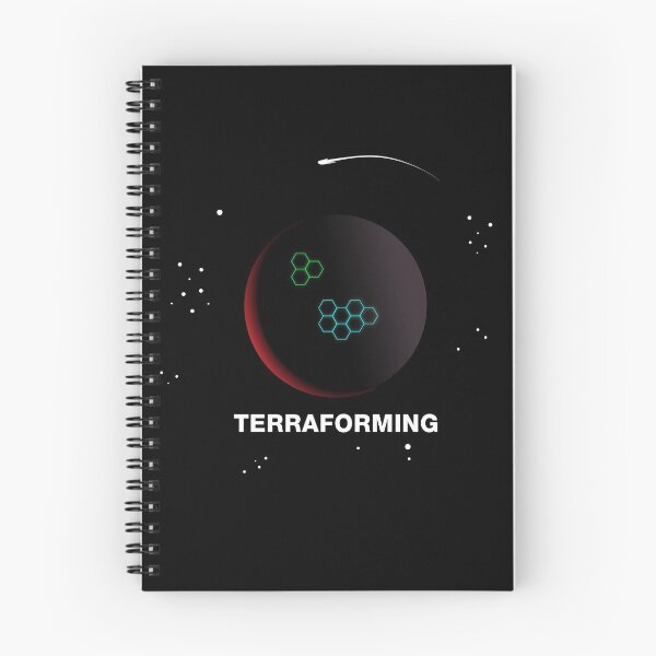 Item preview, Terraforming Mars Boardgame Minimalistic Design designed and sold by Buba Boardgames.