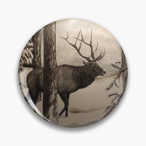 Item preview, Winter Stag designed and sold by Marko-Arts.