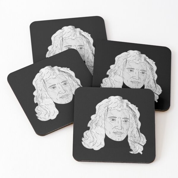 Item preview, Distressed Isaac Newton - B&W Famous Scientist - Calculus designed and sold by DeWinnes.