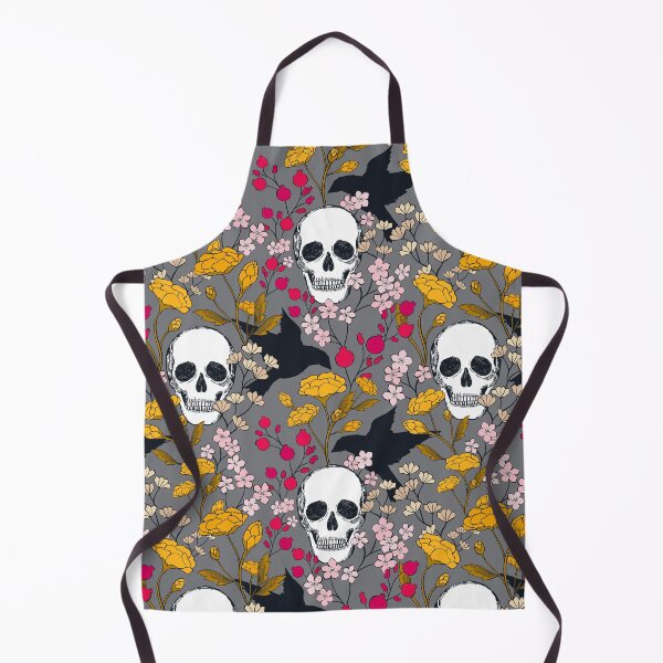 Item preview, The Garden of Skulls Repeat {Ruby/Stone} designed and sold by Cecilia Mok.
