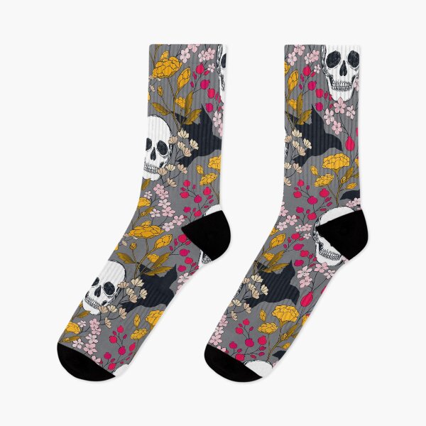 Item preview, The Garden of Skulls Repeat {Ruby/Stone} designed and sold by Cecilia Mok.