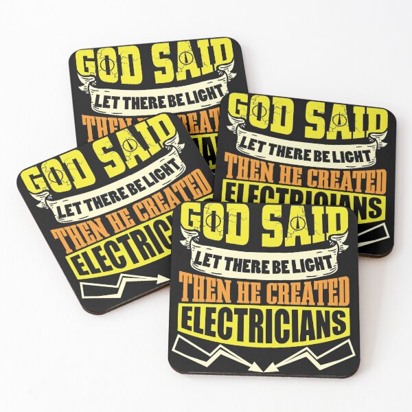 Item preview, God said then he created electricians designed and sold by Grinover.