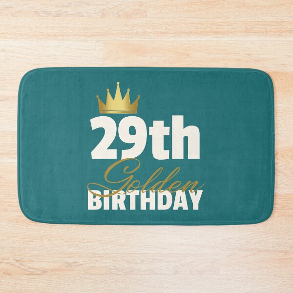 Item preview, 29th Golden Birthday Year Age Crown graphic designed and sold by doodabobs.
