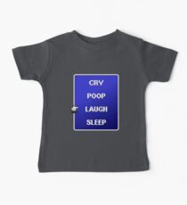 Baby Battle Menu Baby Tee