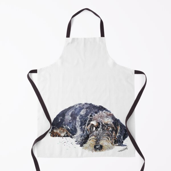 Item preview, Wirehaired Dachshund designed and sold by EdsWatercolours.
