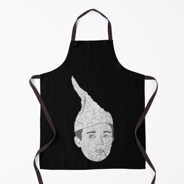 Item preview, Distressed Conspiracy Theorist - B&W Tin-Foil Hat Kid - Hoax designed and sold by DeWinnes.