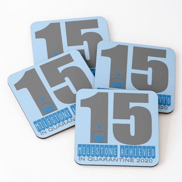 Item preview, OFFICIALLY  A QUARANTEEN - 15TH BIRTHDAY  (blue)  designed and sold by Cr1sV.
