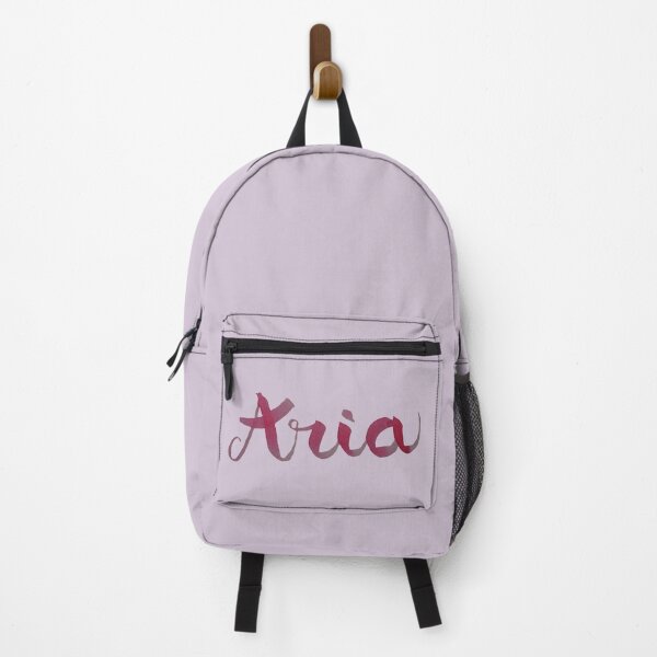 Item preview, Aria, hand lettered in pink designed and sold by Melindrea.
