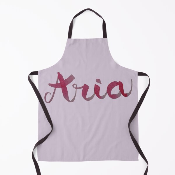 Item preview, Aria, hand lettered in pink designed and sold by Melindrea.