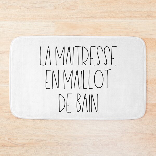 Item preview, La maitresse en maillot de bain designed and sold by TheLemonBox.