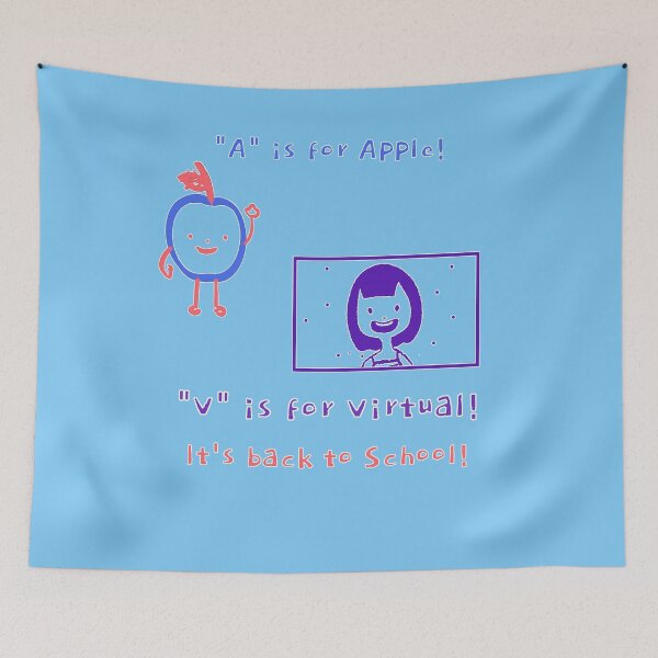 Item preview, Back to School A is for apple designed and sold by starshiporion.