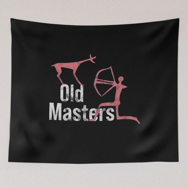 Item preview, Distressed Cave Paintings - Old Masters - Primitive Caveman designed and sold by DeWinnes.