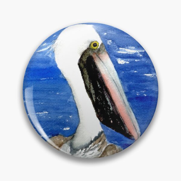 Artikelvorschau, Mr Pelican - Warten auf das Abendessen entworfen und verkauft von Mary Roff.