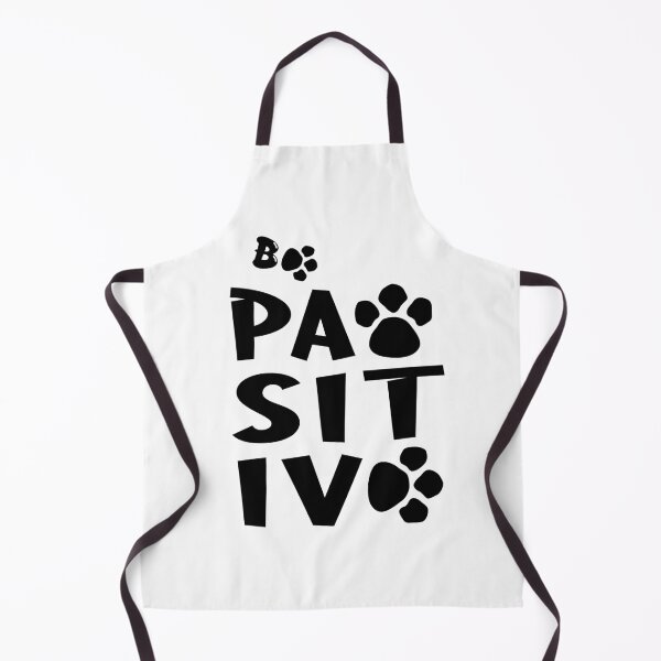 Item preview, Staying Positive with Happy Thoughts for animal lovers (Black on White) designed and sold by yappei.