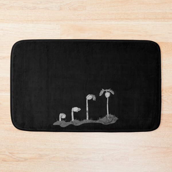 Item preview, Distressed Botany - B&W Growing Plant - Environmental designed and sold by DeWinnes.