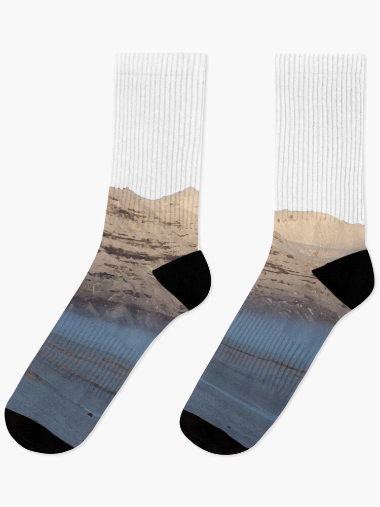 Thumbnail 1 of 5, Socks, Snowy Mountain - ICELAND designed and sold by Rohjan.