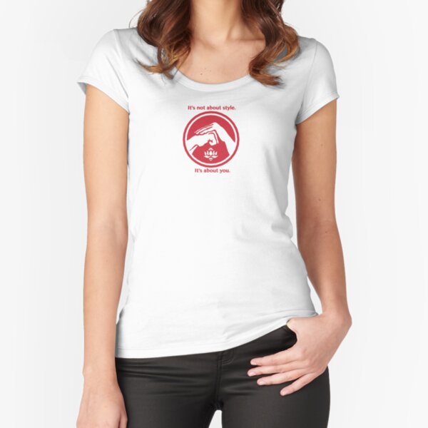 Item preview, It's not about style. (Red text, small) designed and sold by Red Lotus  School of Movement.
