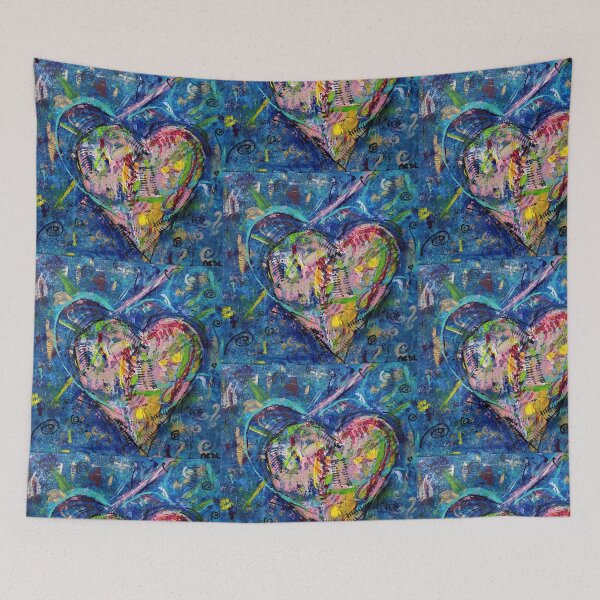 Item preview, Colorful heart designed and sold by acdlart.