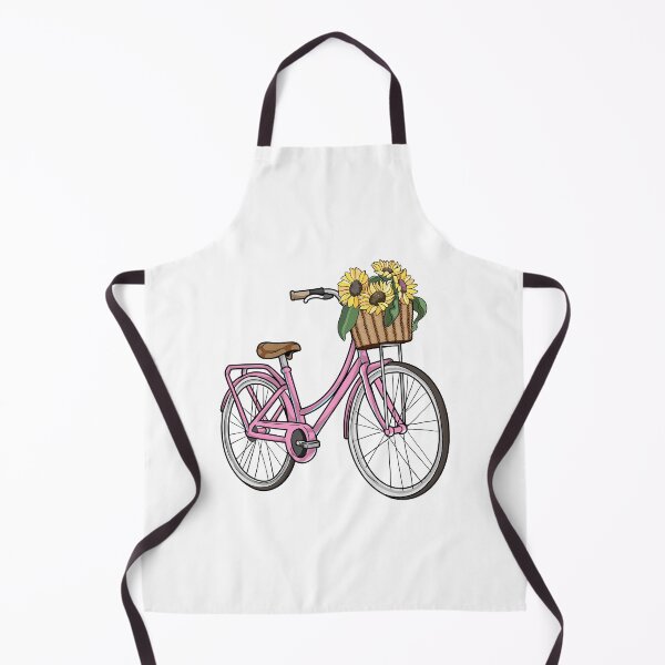 Item preview, Women's bike with Basket Flowers designed and sold by Snabdesign84.