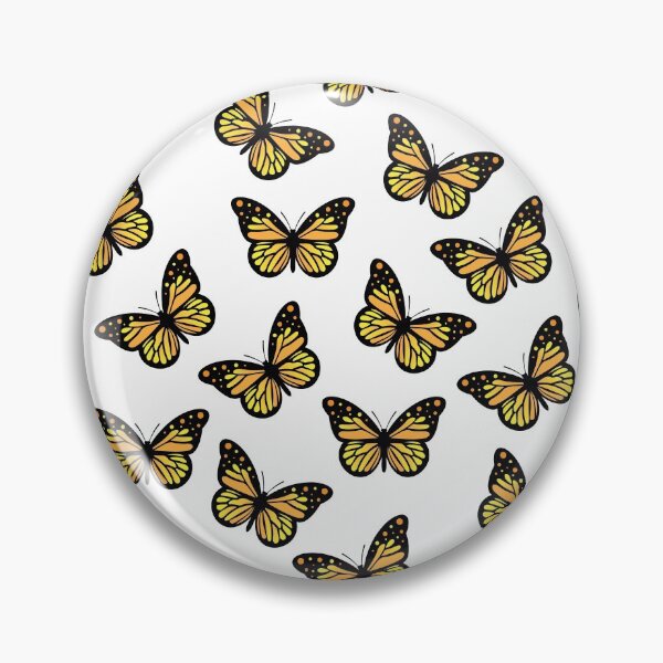Item preview, Yellow Orange butterfly Seamless pattern for butterfly lovers designed and sold by anins-azuree.