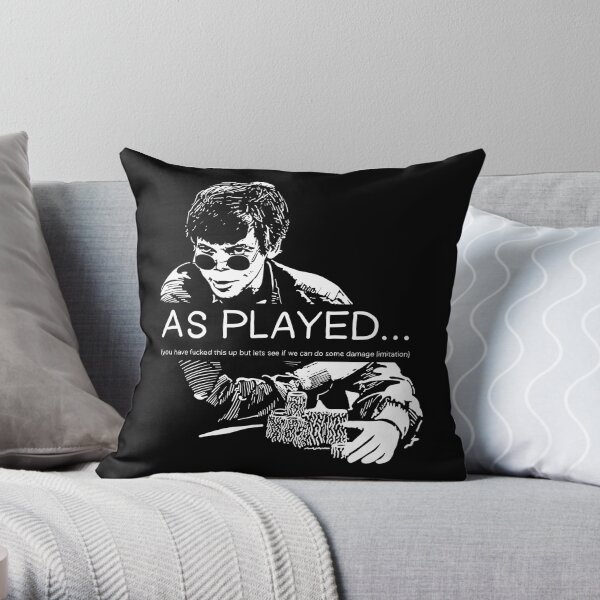 As Played... Throw Pillow