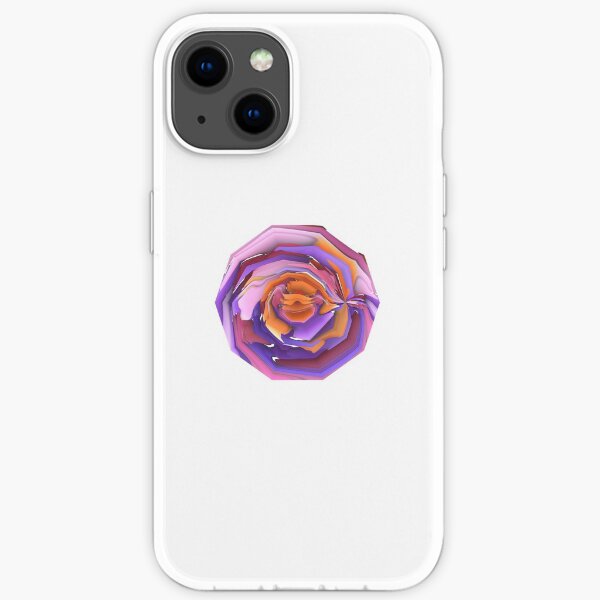 Flower decagon iPhone Soft Case