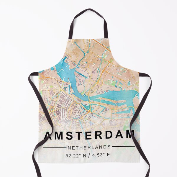 Item preview, Amsterdam MAP POSTER designed and sold by rashadat.