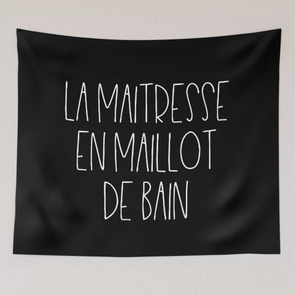 Item preview, La maitresse en maillot de bain designed and sold by TheLemonBox.