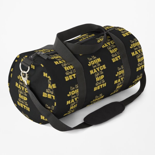 Act Like Beth Dutton Dont Make Me Go Duffle Bags | Redbubble