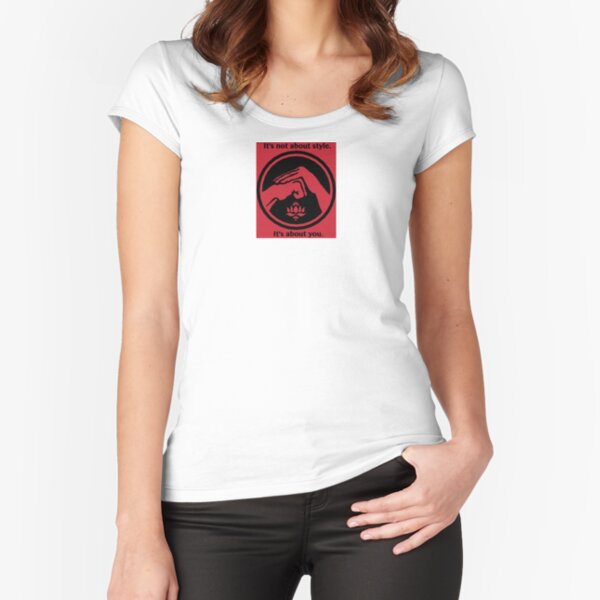 Item preview, It's not about style. (Red background, small) designed and sold by Red Lotus  School of Movement.