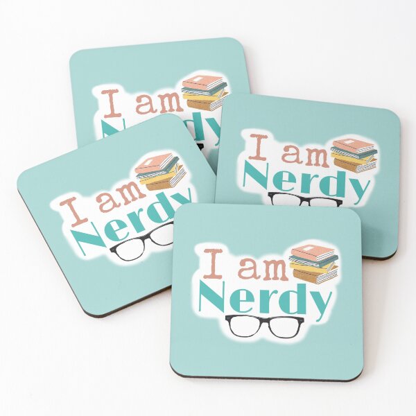 Item preview, I am nerdy stickers and more designed and sold by The Pattern Artist.