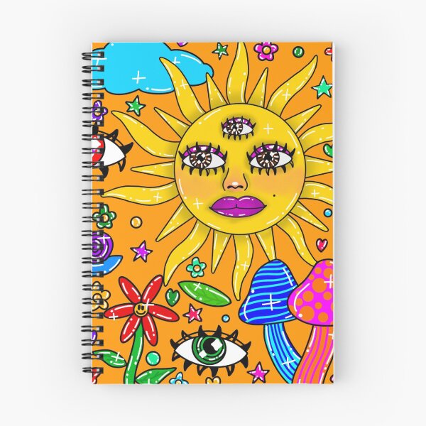 Item preview, A Trippy Moon And Sun Pattern designed and sold by VincentNiek.