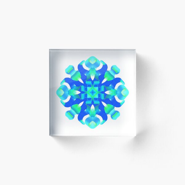 Kaleidoscope Transparent PNG 00011 Acrylic Block