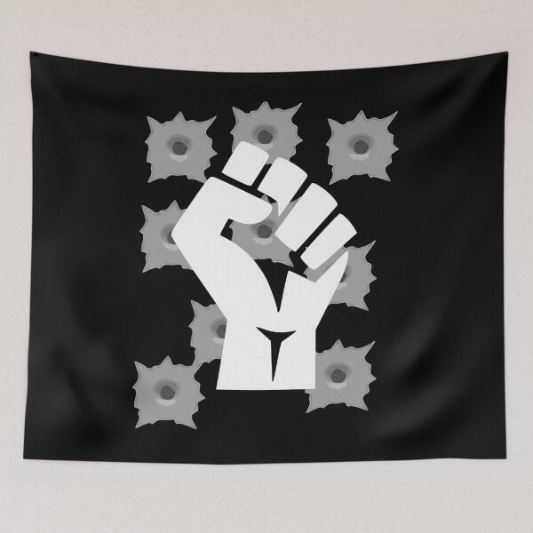 Item preview, BLACK LIVES MATTER GUN HOLE designed and sold by martinosfr.