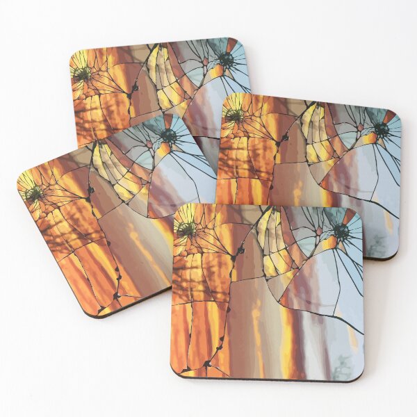 Item preview, Broken mirror sunshine abstract sky designed and sold by djal-lk.