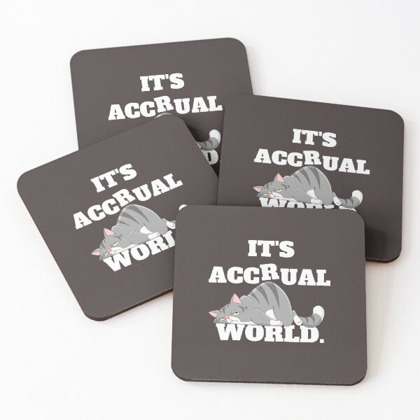 Item preview, IT'S ACCRUAL WORLD. designed and sold by Love Sibs.