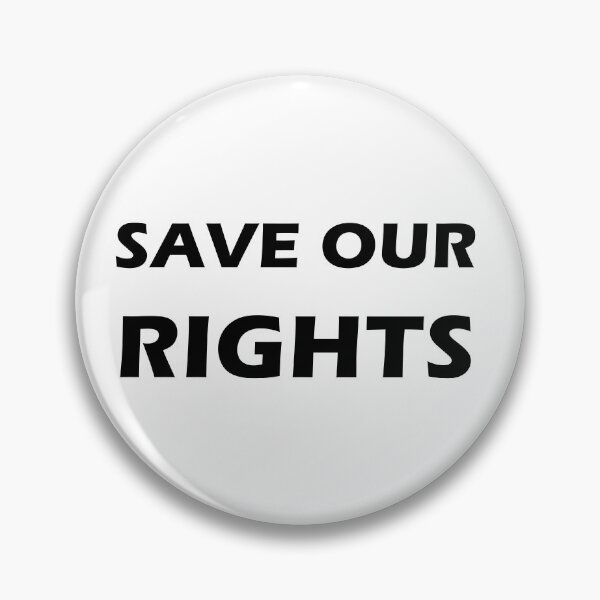 Item preview, Save our Human Rights, protest designed and sold by ArtOfRebellion.