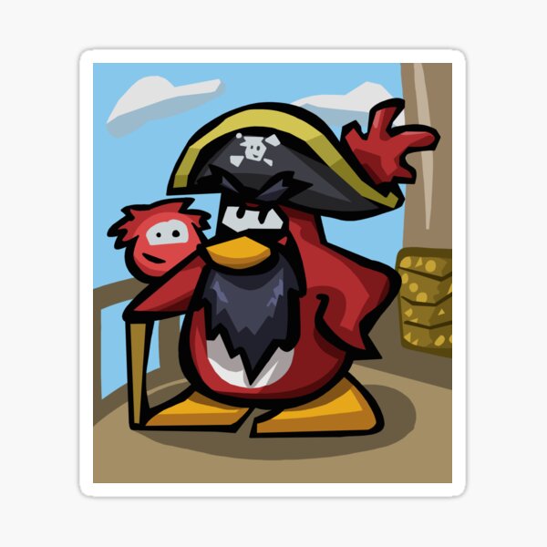 Club Penguin - Rockhopper lighthouse poster