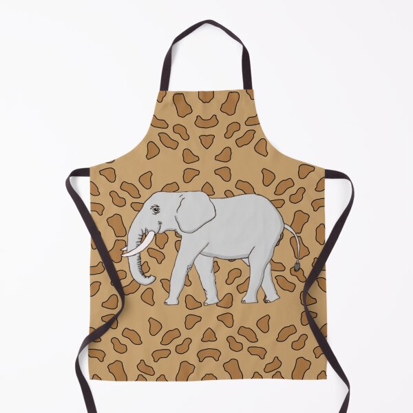 Item preview, Elephant with giraffe print designed and sold by MarbleMadness.