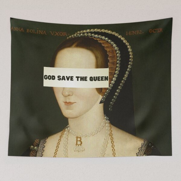 Item preview, God Save The Queen | Funny Anne Boleyn Design | The six designed and sold by KauzSL.
