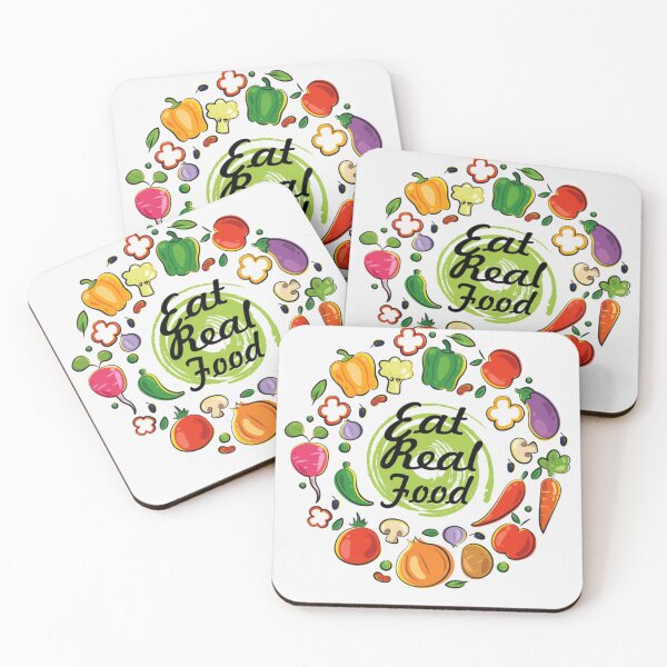 Item preview, eat real food designed and sold by Fine Art California.