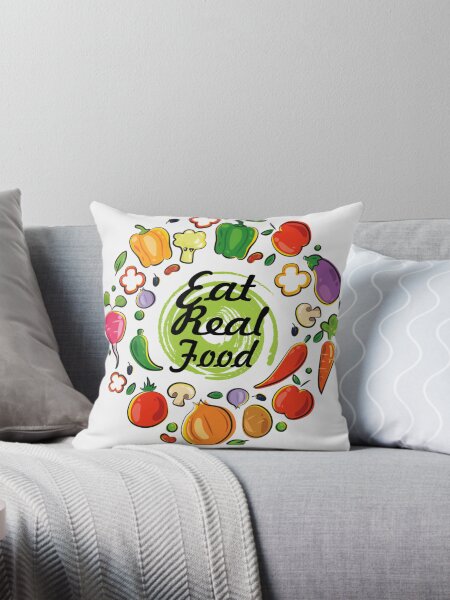 Item preview, eat real food designed and sold by Fine Art California.