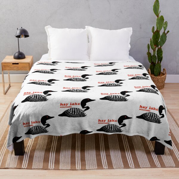 Item preview, Red Hay Lake Minnesota Loon designed and sold by BP-PRINTS.